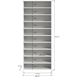 Regalschränke|Standregale*Pharao24 Standregal Ridonner