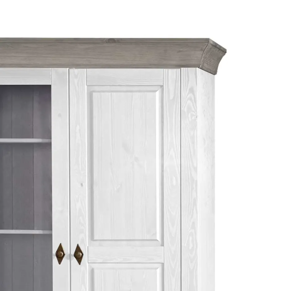 Vitrinenschrank*Pharao24 Standvitrine Boulogne