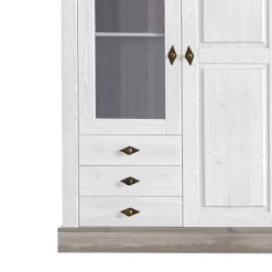 Vitrinenschrank*Pharao24 Standvitrine Boulogne