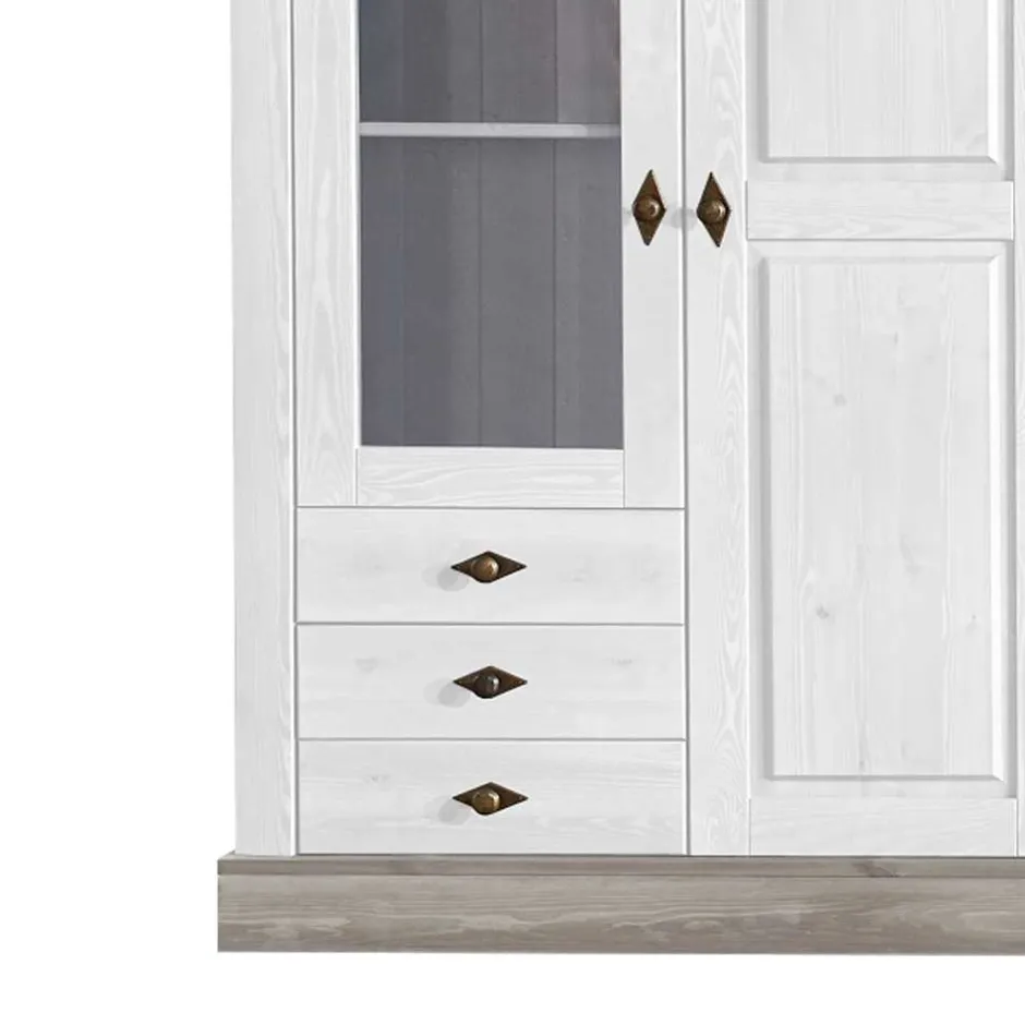 Vitrinenschrank*Pharao24 Standvitrine Boulogne