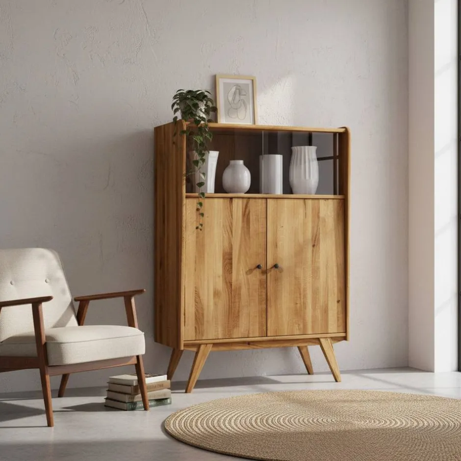 Pharao24 Standvitrine Carilla> Stauraumvitrinen|Highboards