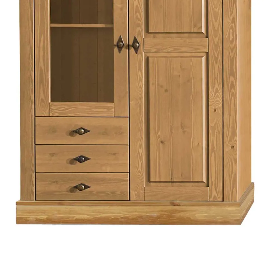 Vitrinenschrank|Wohnzimmervitrinen*Pharao24 Standvitrine Drobeta