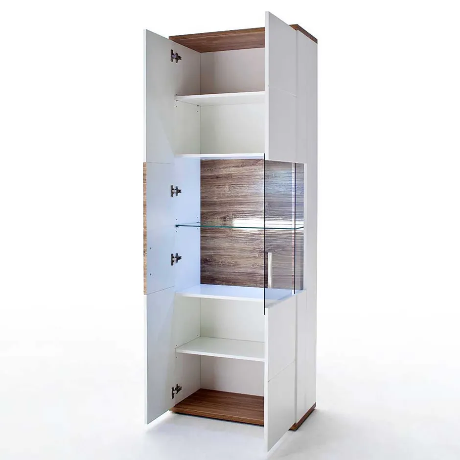 Pharao24 Standvitrine Gazino> Wohnzimmerschrank|Vitrinenschrank