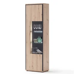 Pharao24 Standvitrine Geronda> Vitrinenschrank|Wohnzimmervitrinen
