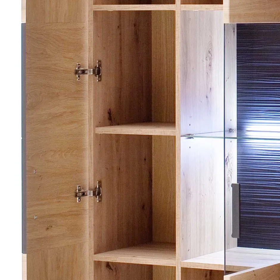 Pharao24 Standvitrine Lucisa> Vitrinenschrank|Stauraumvitrinen