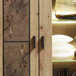 Vitrinenschrank|Stauraumvitrinen*Pharao24 Standvitrine Philsov