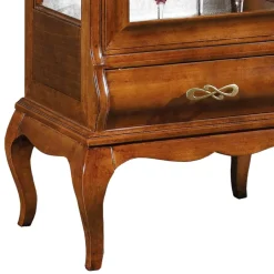 Wohnzimmervitrinen|Massivholz Schränke*Pharao24 Standvitrine Valdarar