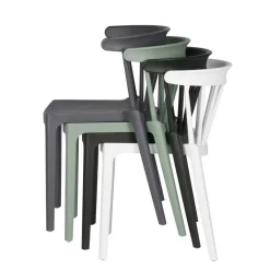 Küchenstühle|Esszimmerstühle*Pharao24 Stapelstuhl Macaza