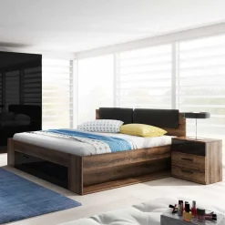 Jugendbetten|Funktionsbetten*Pharao24 Stauraum Bett Mirella