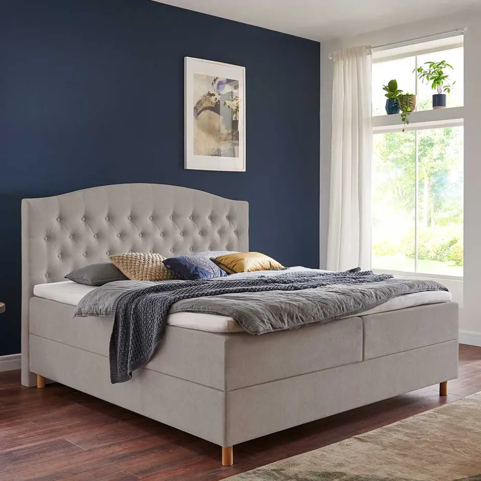 Funktionsbetten|Polsterbetten*Pharao24 Stauraum Boxbett Lesley