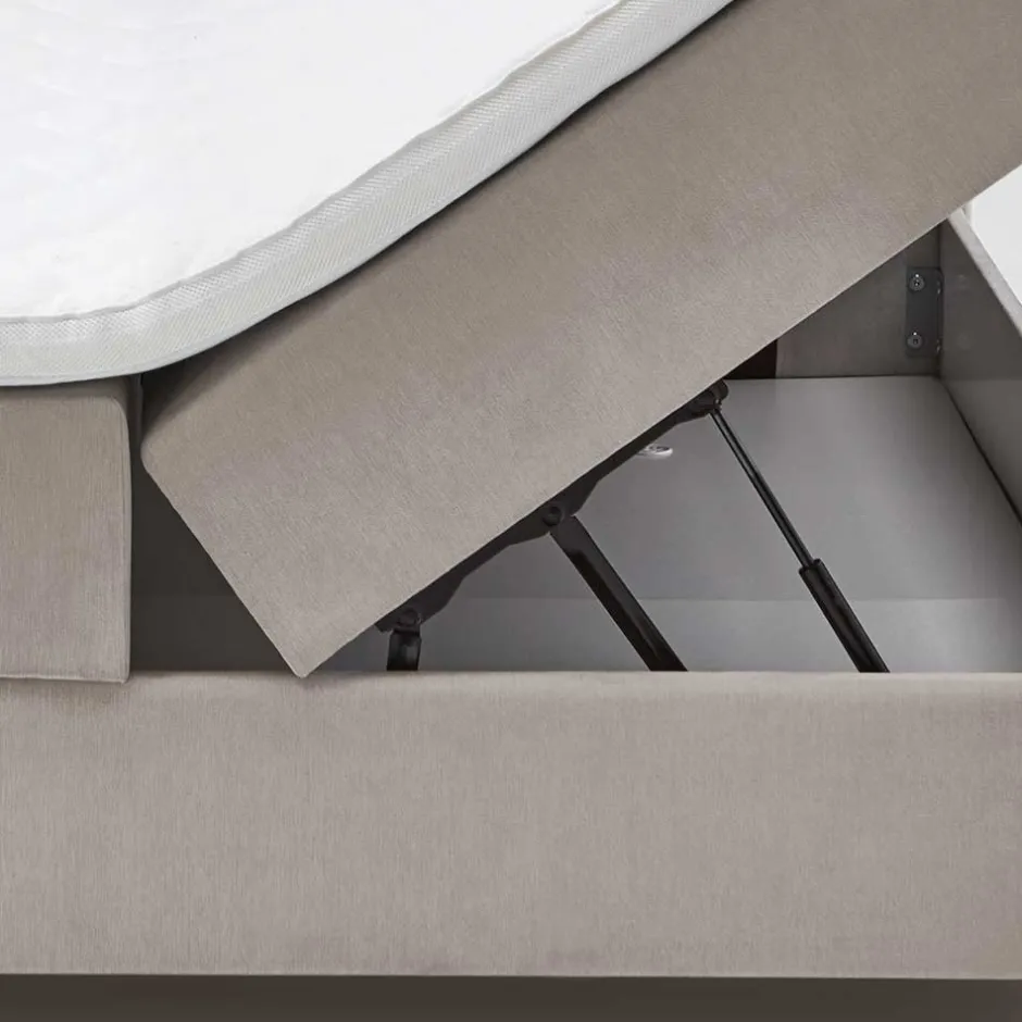 Funktionsbetten|Polsterbetten*Pharao24 Stauraum Boxbett Lesley