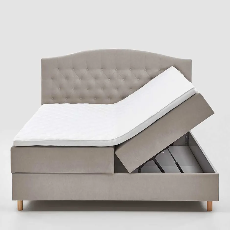 Funktionsbetten|Polsterbetten*Pharao24 Stauraum Boxbett Lesley