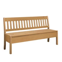 Pharao24 Stauraumbank Lienna> Massivholzmöbel|Küchenbank