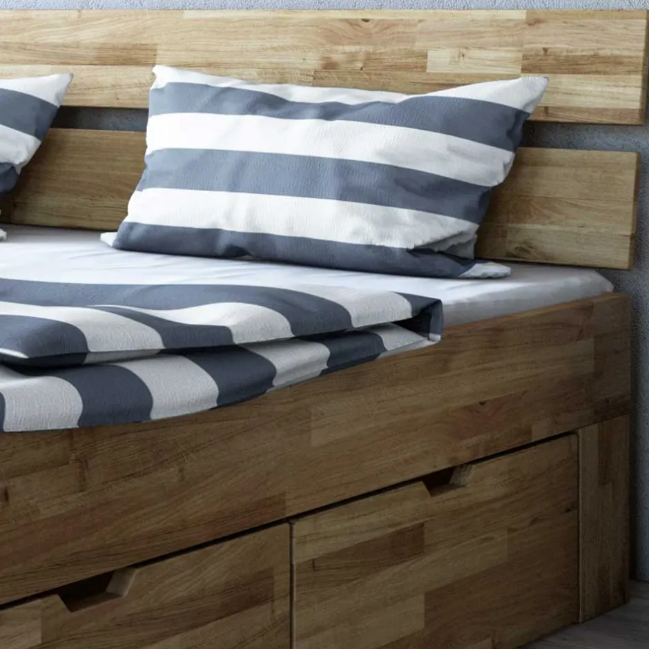 Pharao24 Stauraumbett Atlona> Massivholzmöbel|Funktionsbetten