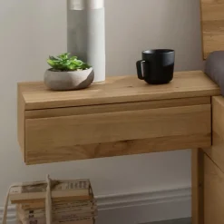 Massivholzmöbel|Funktionsbetten*Pharao24 Stauraumbett mit Konsolen Pacurian