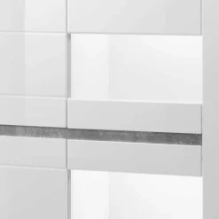 Wohnzimmerschrank|Vitrinenschrank*Pharao24 Stauraumvitrine Novinza