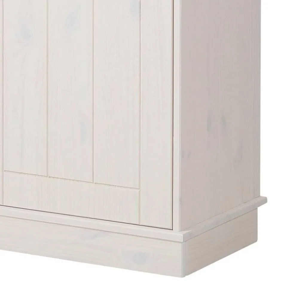 Pharao24 Stauraumvitrine Regine> Küchenkommode|Massivholz Kommoden