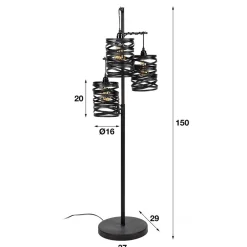 Lampen Und Leuchten*Pharao24 Stehlampe Amra