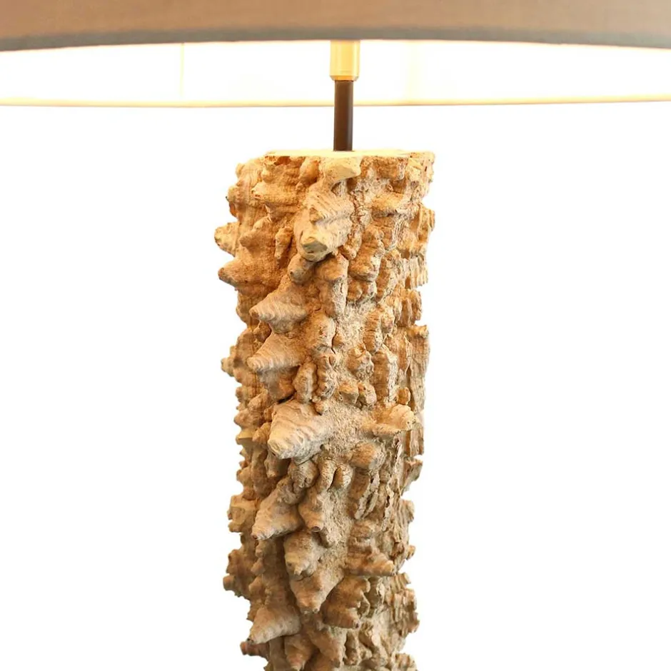 Lampen Und Leuchten*Pharao24 Stehlampe mit Treibholz Natalina