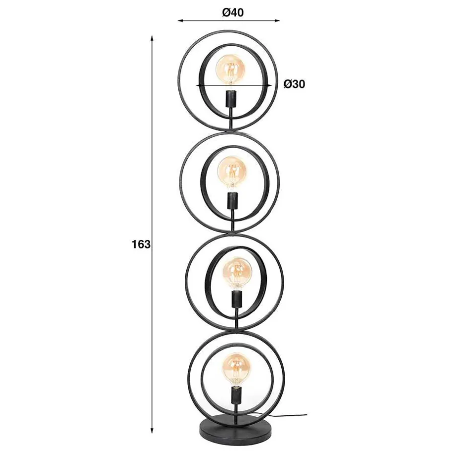 Lampen Und Leuchten*Pharao24 Stehlampe Soltrian