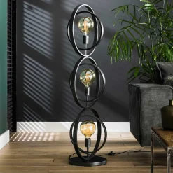 Lampen Und Leuchten*Pharao24 Stehleuchte Glanco