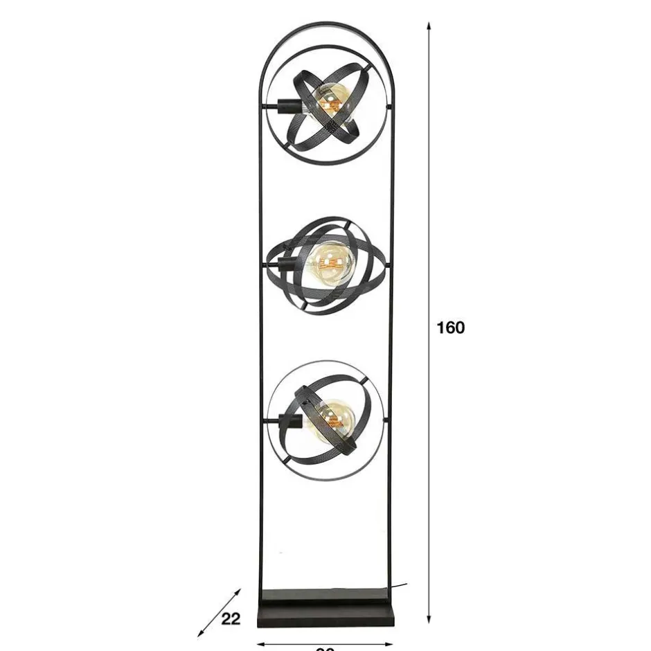 Lampen Und Leuchten*Pharao24 Stehleuchte Korsika