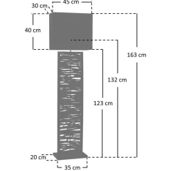 Lampen Und Leuchten*Pharao24 Stehleuchte Macy
