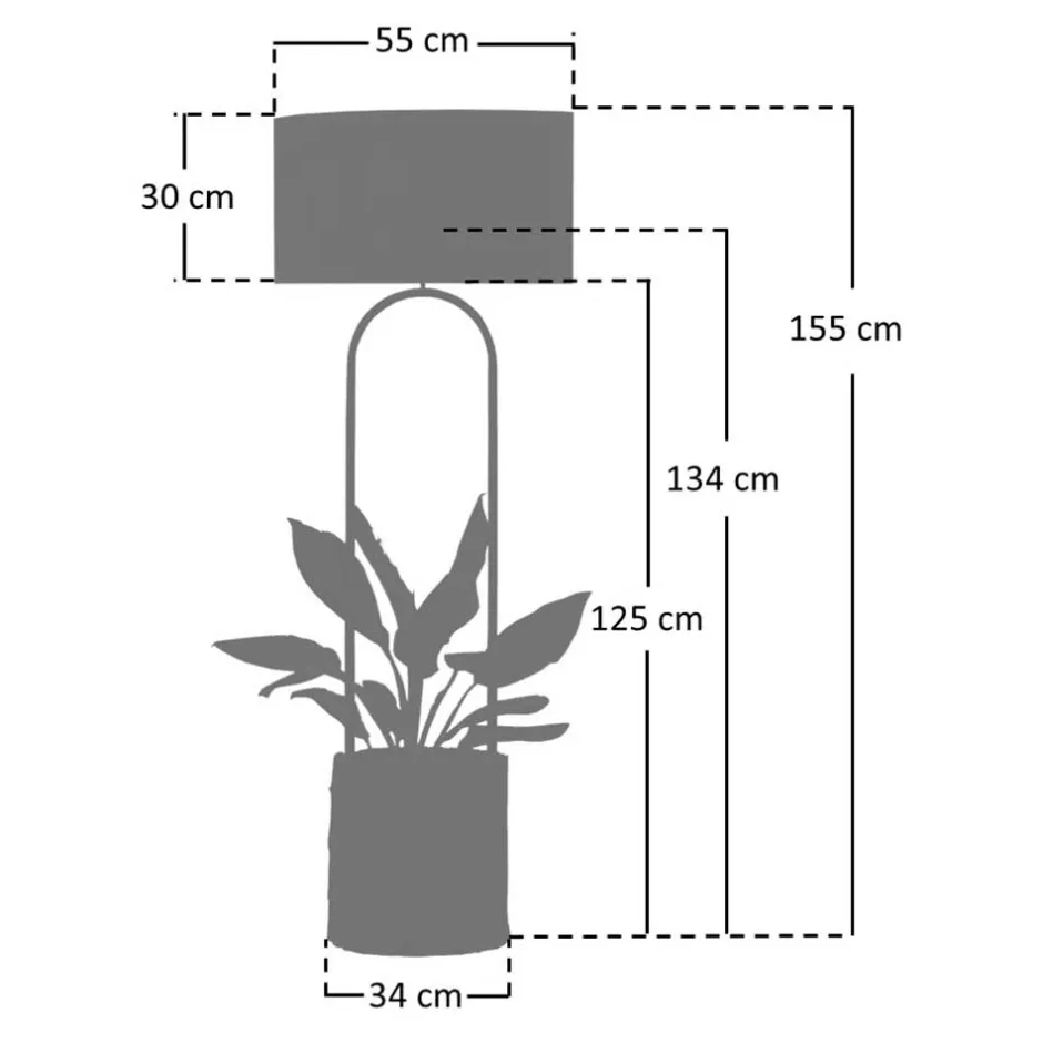 Lampen Und Leuchten*Pharao24 Stehleuchte Treibholz Metall Race