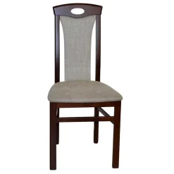 Hochlehner|Lederstühle*Pharao24 Stühle Nussbaumfarben Careful