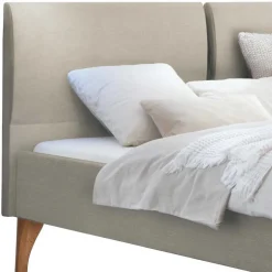 Doppelbetten|Polsterbetten*Pharao24 Stoffbett Beige Laan
