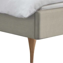 Doppelbetten|Polsterbetten*Pharao24 Stoffbett Beige Laan