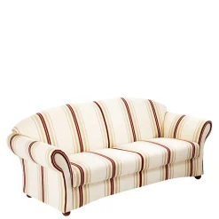 Polstermöbel|Wohnzimmercouch*Pharao24 Streifen Sofa Mitica