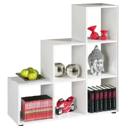 Raumteiler|Bücherregale*Pharao24 Stufenregal Bernice