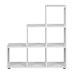 Raumteiler|Bücherregale*Pharao24 Stufenregal Bernice