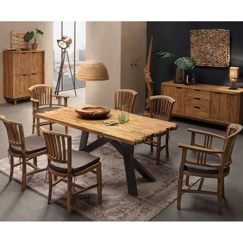 Pharao24 Stuhl Goyas> Massivholz Stühle