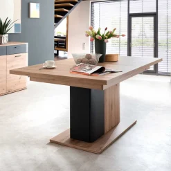 Ausziehtische*Pharao24 Säulen Esstisch Lucisa