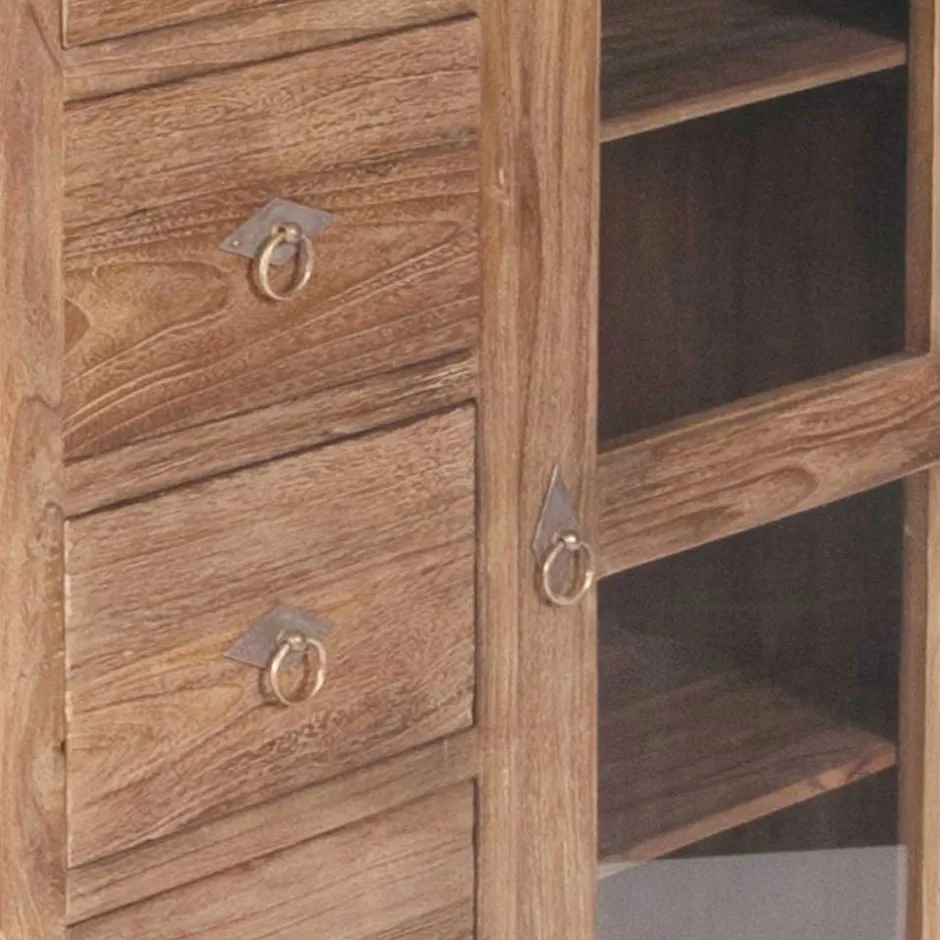Bad Hochschränke|Brotschrank*Pharao24 Teak Brotschrank Goyas
