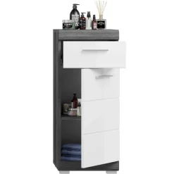 Pharao24 5-teiliges Badezimmermöbel Set Hayoran><noscript><img width=