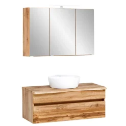 Badmöbel Sets*Pharao24 5-teiliges Badmöbelset Kropenia