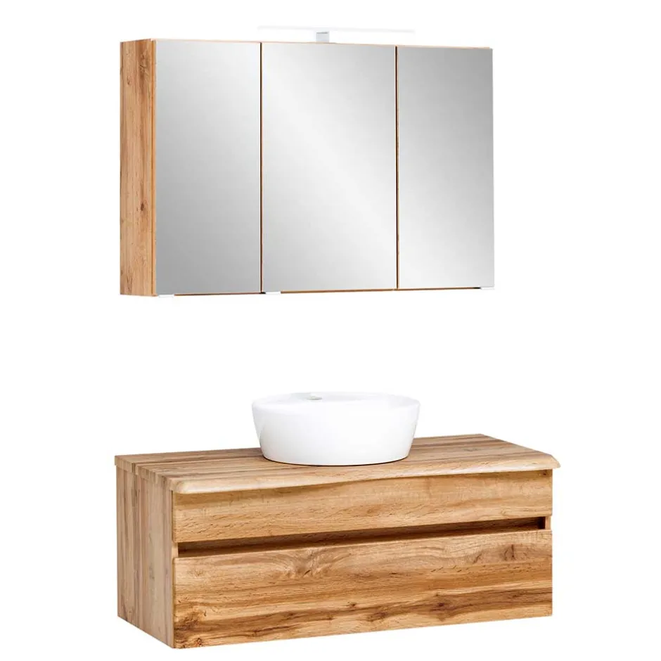 Badmöbel Sets*Pharao24 5-teiliges Badmöbelset Kropenia