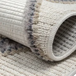 Teppiche*Pharao24 Teppich Beige und Weiß Abbie