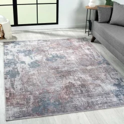 Pharao24 Teppich Blau Terracotta Sirius><noscript><img width=