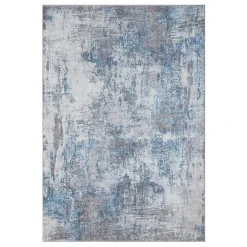 Pharao24 Teppich Creme Blau Pyarco> Teppiche