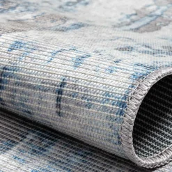 Pharao24 Teppich Creme Blau Pyarco><noscript><img width=