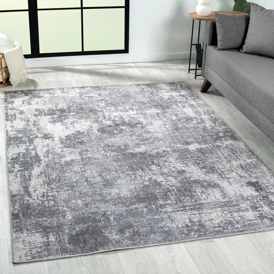 Pharao24 Teppich Grau Blau Nathan> Teppiche