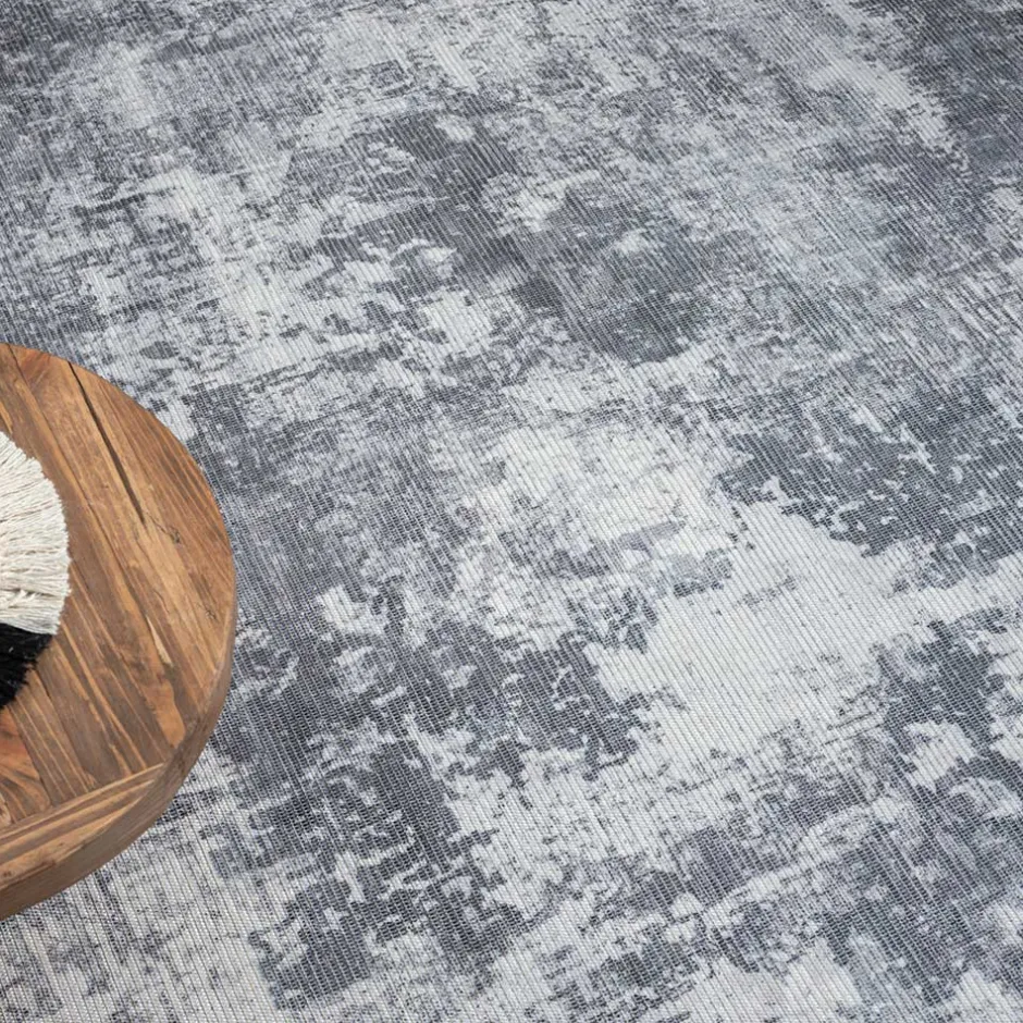 Pharao24 Teppich Grau Blau Nathan> Teppiche