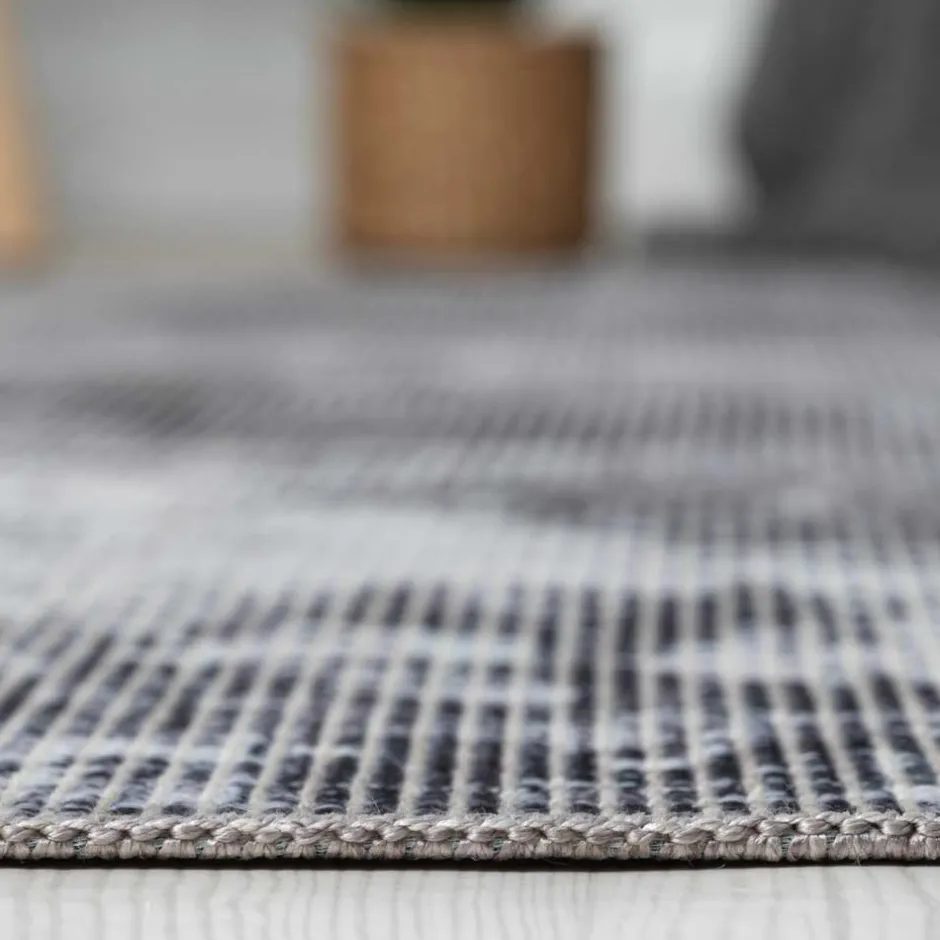 Pharao24 Teppich Grau Blau Nathan> Teppiche