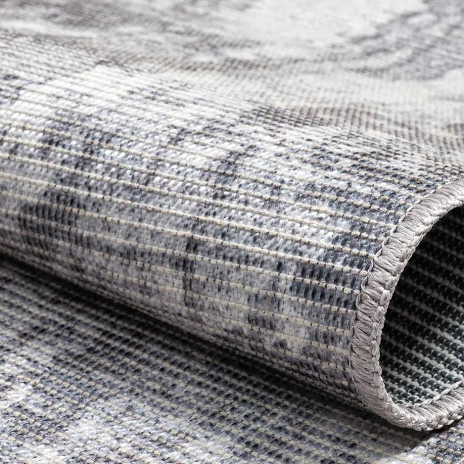 Pharao24 Teppich Grau Blau Nathan> Teppiche