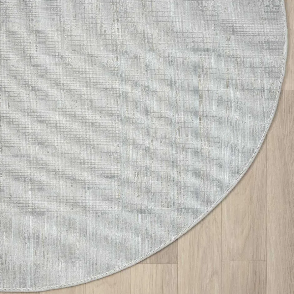 Teppiche*Pharao24 Teppich rund Kurzflor Tyri