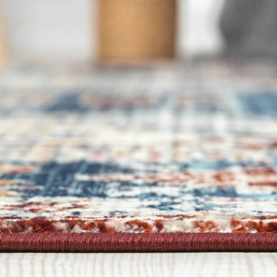 Teppiche*Pharao24 Teppich Vintage Look Kurzflor Miram